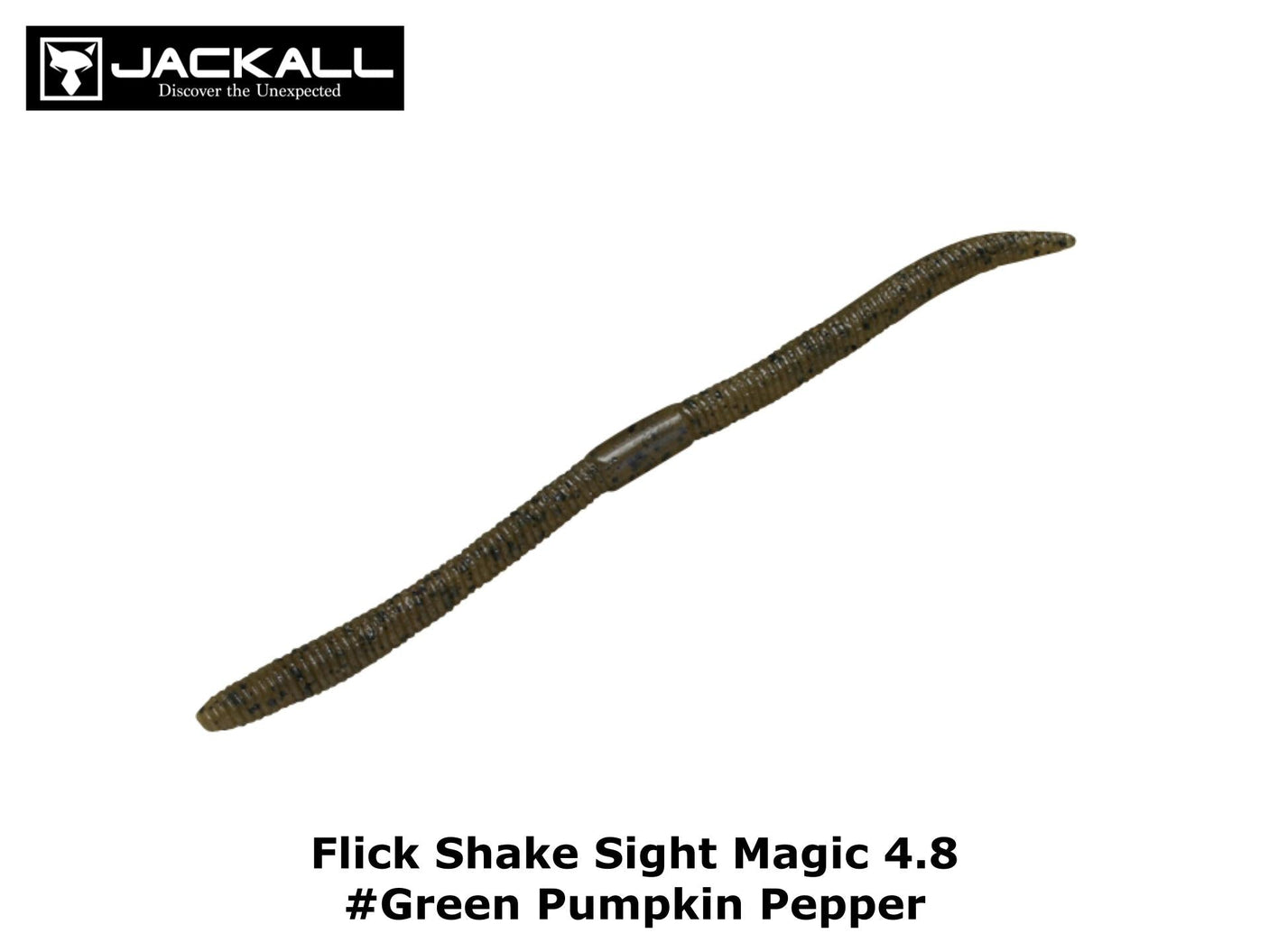 Jackall Flick Shake Sight Magic 4.8 #Green Pumpkin Pepper
