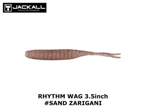 Jackall Rhythm Wag 3.5 inch #Sand Zarigani
