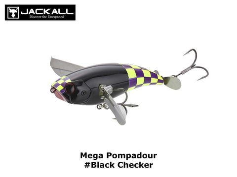 Jackall Mega Pompadour #Black Checker