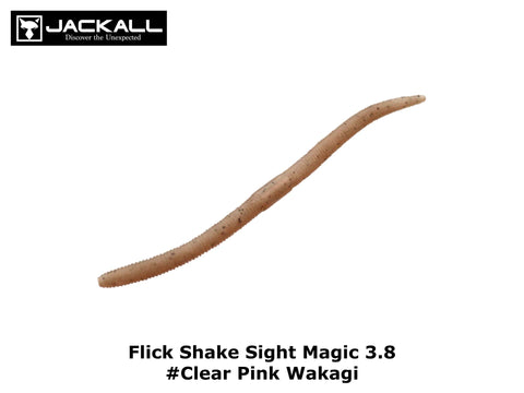 Jackall Flick Shake Sight Magic 3.8 #Clear Pink Wakagi