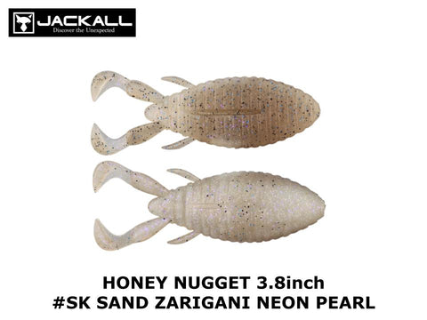 Jackall Honey Nugget 3.8 inch #SK Sand Zarigani Neon Pearl