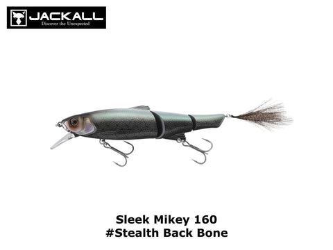 Jackall Sleek Mikey 160 #Stealth Backbone