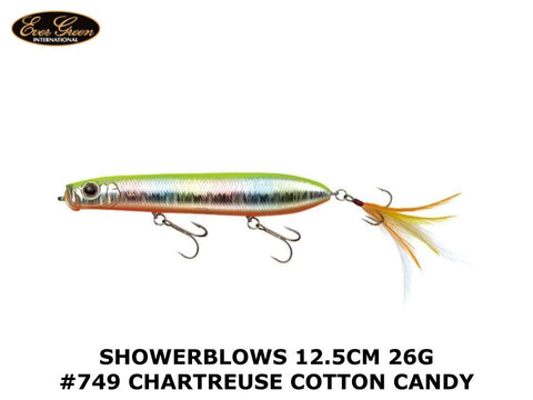 Evergreen Showerblows 12.5cm 26g #749 Chartreuse Cotton Candy
