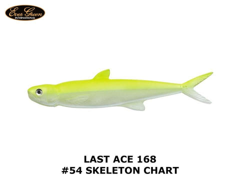 Evergreen Last Ace 168 #54 Skeleton Chart
