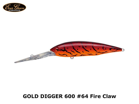 Evergreen Gold Digger 600 #64 Fire Claw
