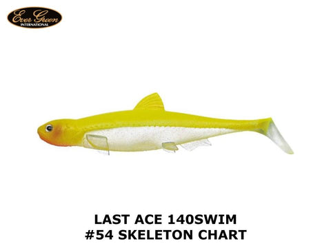 Evergreen Last Ace 140SWIM #54 Skeleton Chart