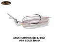 Evergreen Jack Hammer SB 3/8oz #54 Cold Shad