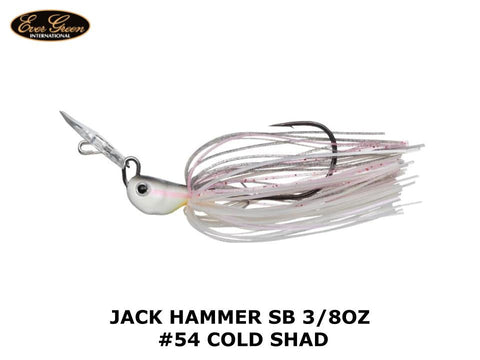Evergreen Jack Hammer SB 3/8oz #54 Cold Shad