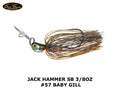 Evergreen Jack Hammer SB 3/8oz #57 Baby Gill