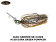 Evergreen Jack Hammer SB 3/8oz #100 Dark Green Pumpkin