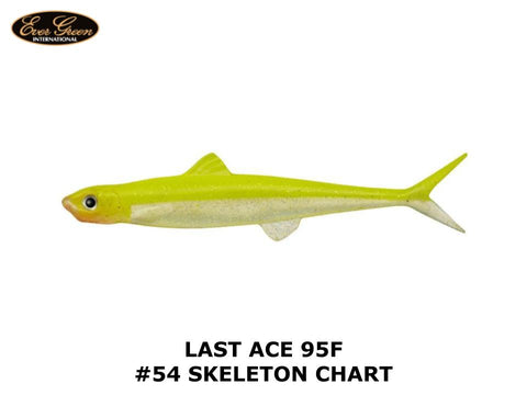 Evergreen Last Ace 95F #54 Skeleton Chart