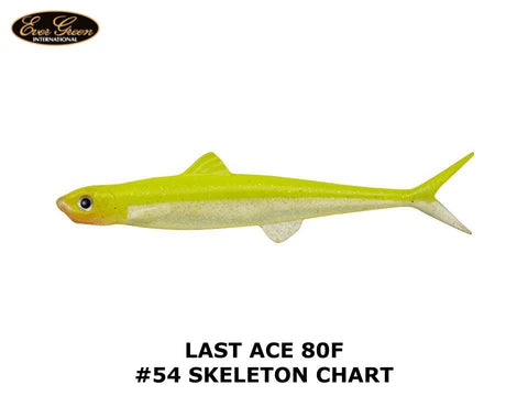 Evergreen Last Ace 80F #54 Skeleton Chart
