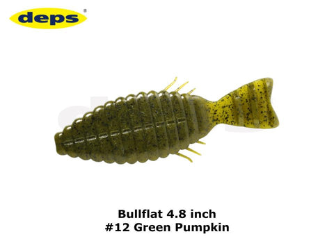 deps Bullflat 4.8 inch #12 Green pumpkin
