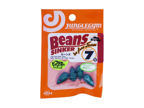 Junglegym x Eclipse Beans Sinker 7g #Seaweed Green for be free Texas