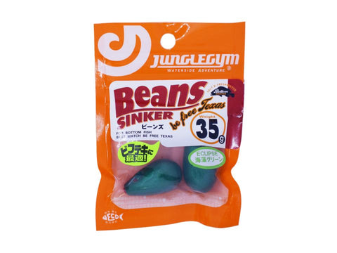 Junglegym x Eclipse Beans Sinker 35g #Seaweed Green for be free Texas