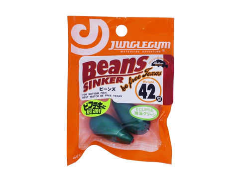 Junglegym x Eclipse Beans Sinker 42g #Seaweed Green for be free Texas