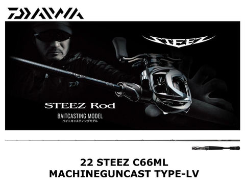 Daiwa 22 Steez Casting C66ML Machineguncast Type-LV