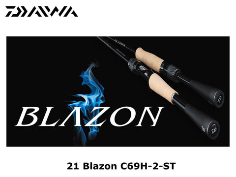 Daiwa 21 Blazon 2 Pieces Baitcasting Model C69H-2-ST