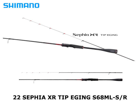 Pre-Order Shimano 22 Sephia XR Tip Eging S68ML-S/R