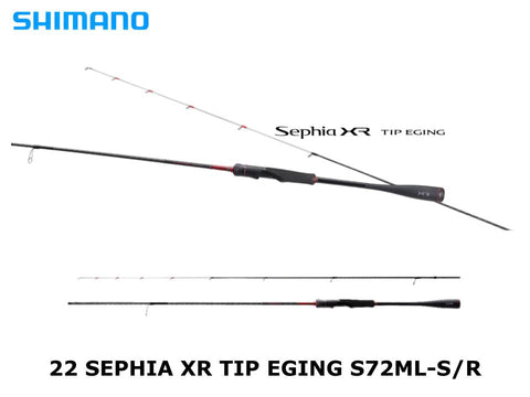 Shimano 22 Sephia XR Tip Eging S72ML-S/R