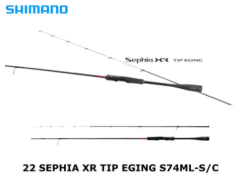 Shimano 22 Sephia XR Tip Eging S74ML-S/C