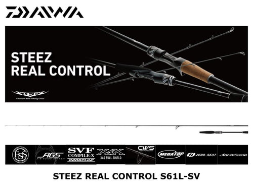 Pre-Order Daiwa 23 Steez Real Control RC S61L-SV