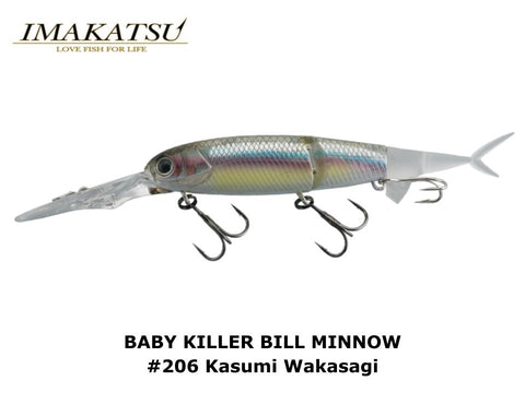 Imakatsu Baby Killer Bill Minnow #206 Kasumi Wakasagi