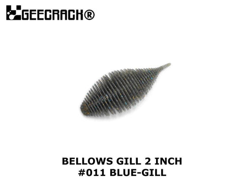 Geecrack Bellows Gill 2 inch #011 Blue-Gill
