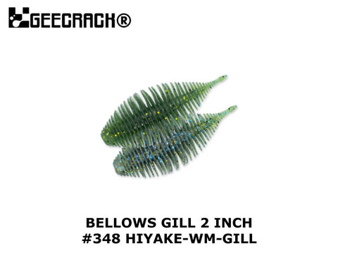 Geecrack Bellows Gill 2 inch #348 Hiyake-WM-Gill