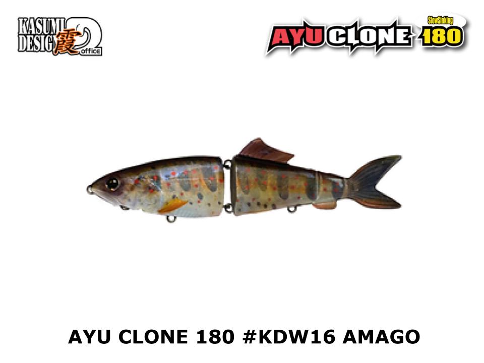 Kasumi Design Ayu Clone 180 #KDW16 Amago – JDM TACKLE HEAVEN