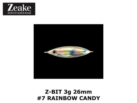 Zeake Z-Bit 3 g 26 mm #7 Rainbow Candy