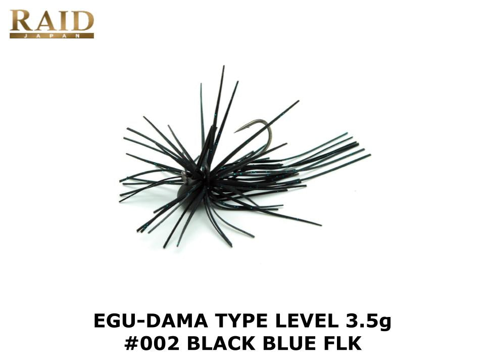 Raid Japan Egu-Dama Type Level 3.5 g #002 Black Blue FLK – JDM