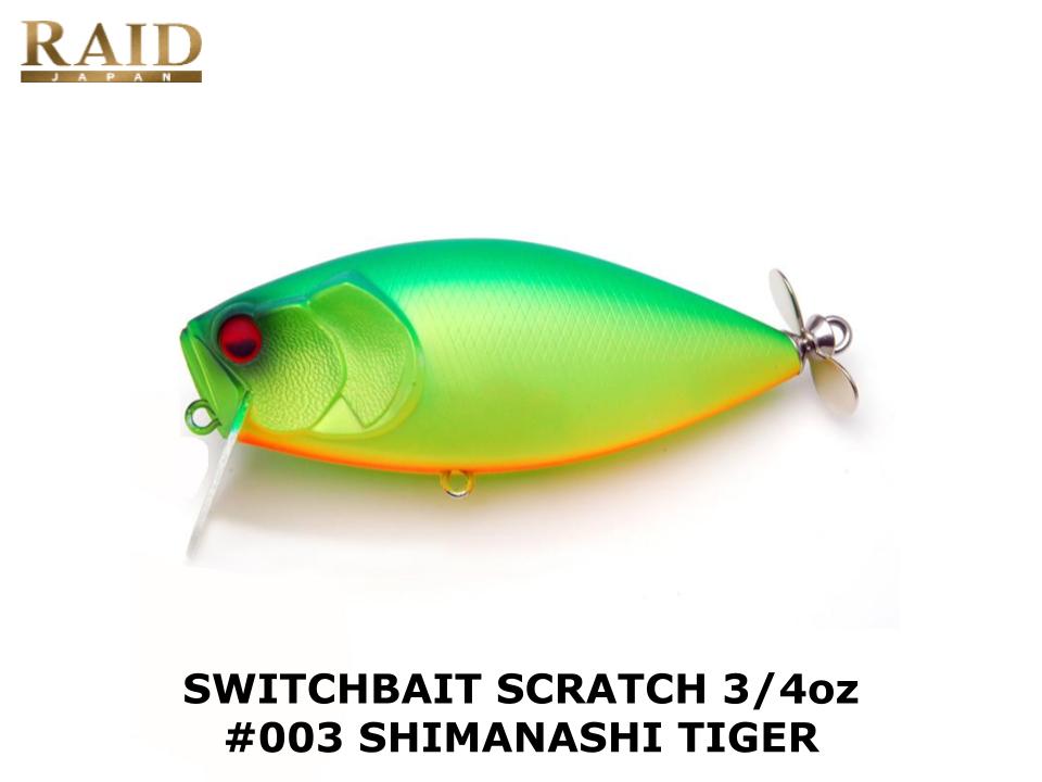 Raid Japan Switchbait Scratch 3/4 oz #003 Shimanashi Tiger – JDM