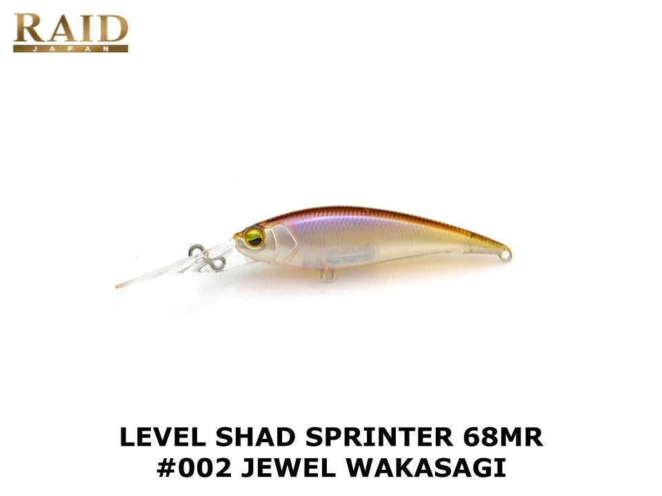 RAID バサクラ限定ダッチ KANAMORI/ カナモリ Raid Japan Level Shad Sprinter 68MR #002 Jewel Wakasagi – JDM