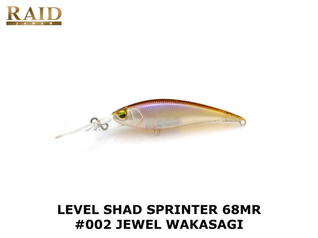 Raid Japan Level Shad Sprinter 68MR #002 Jewel Wakasagi