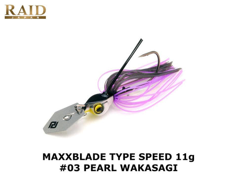 Raid Japan Maxxblade Type Speed 11 g #03 Pearl Wakasagi