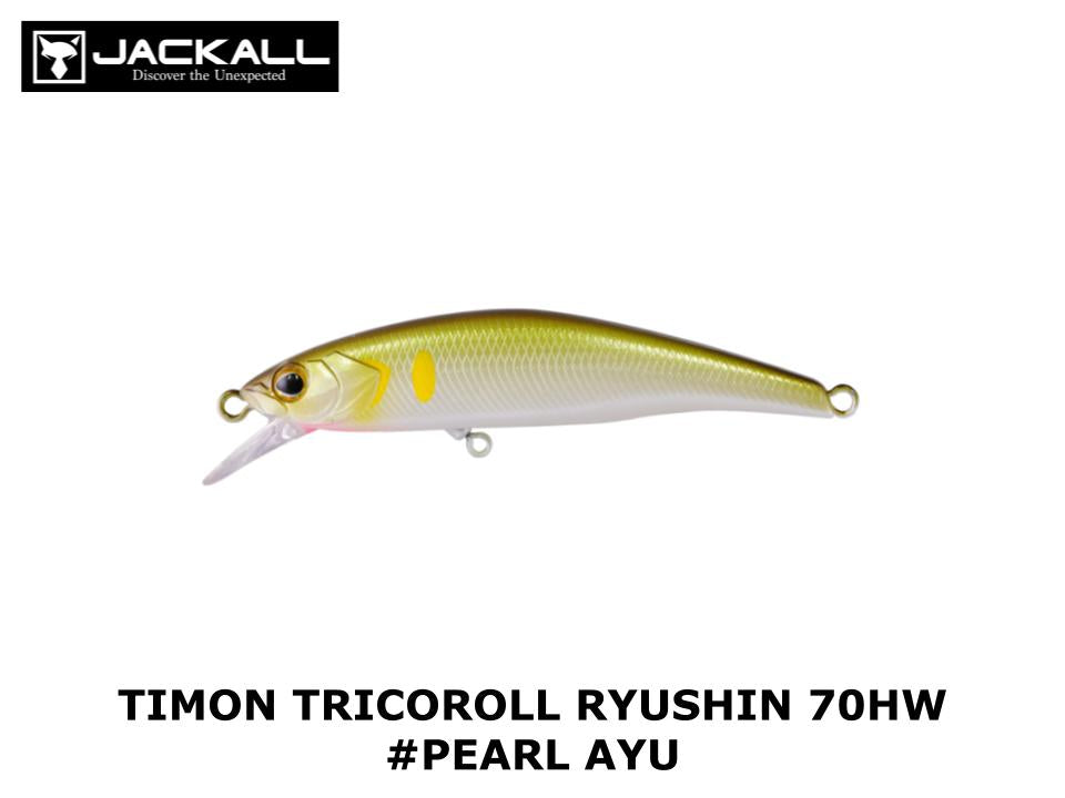 Jackall Timon Tricoroll Ryushin 70HW #Pearl Ayu – JDM TACKLE HEAVEN