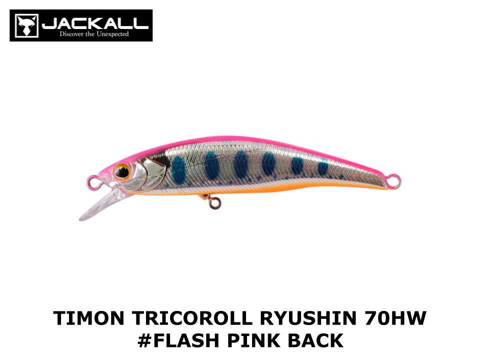 Jackall Timon Tricoroll Ryushin 70HW #Flash Pink Back – JDM TACKLE