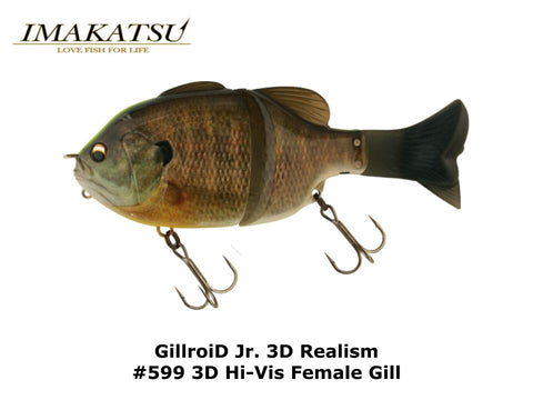 Imakatsu Gillroid Jr 3D Realism Floating Lure 826 (7686 Imakatsu Gillroid Jr 3D Realism Floating Lure 826 (7686
