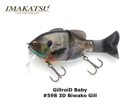 Imakatsu GillroiD Jr. Buffalo Horn Hook #820 3D Hi-Vis Biwako