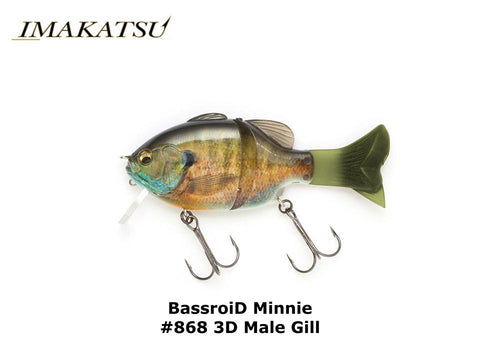 Imakatsu BassroiD Minnie 3DR #868 3D Male Gill