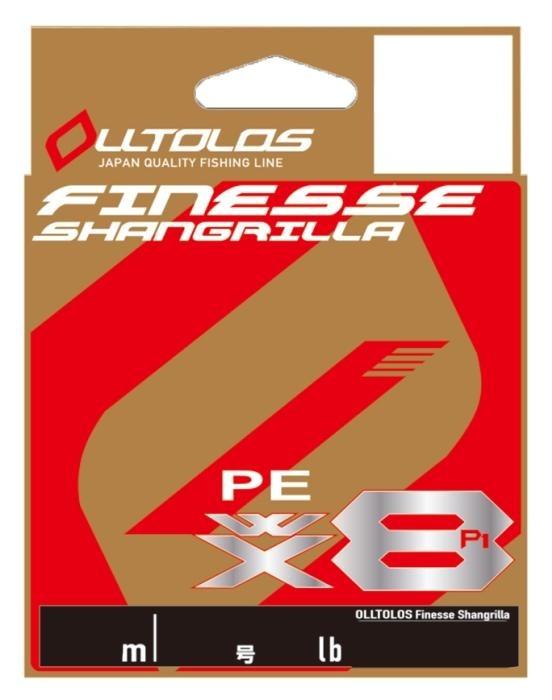 Xbraid OLLTOLOS PEWX8 Finesse Shangrilla 100m #0.4 10lb