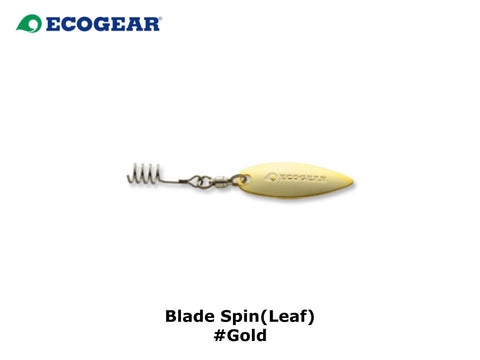Ecogear Blade Spin Leaf #Gold
