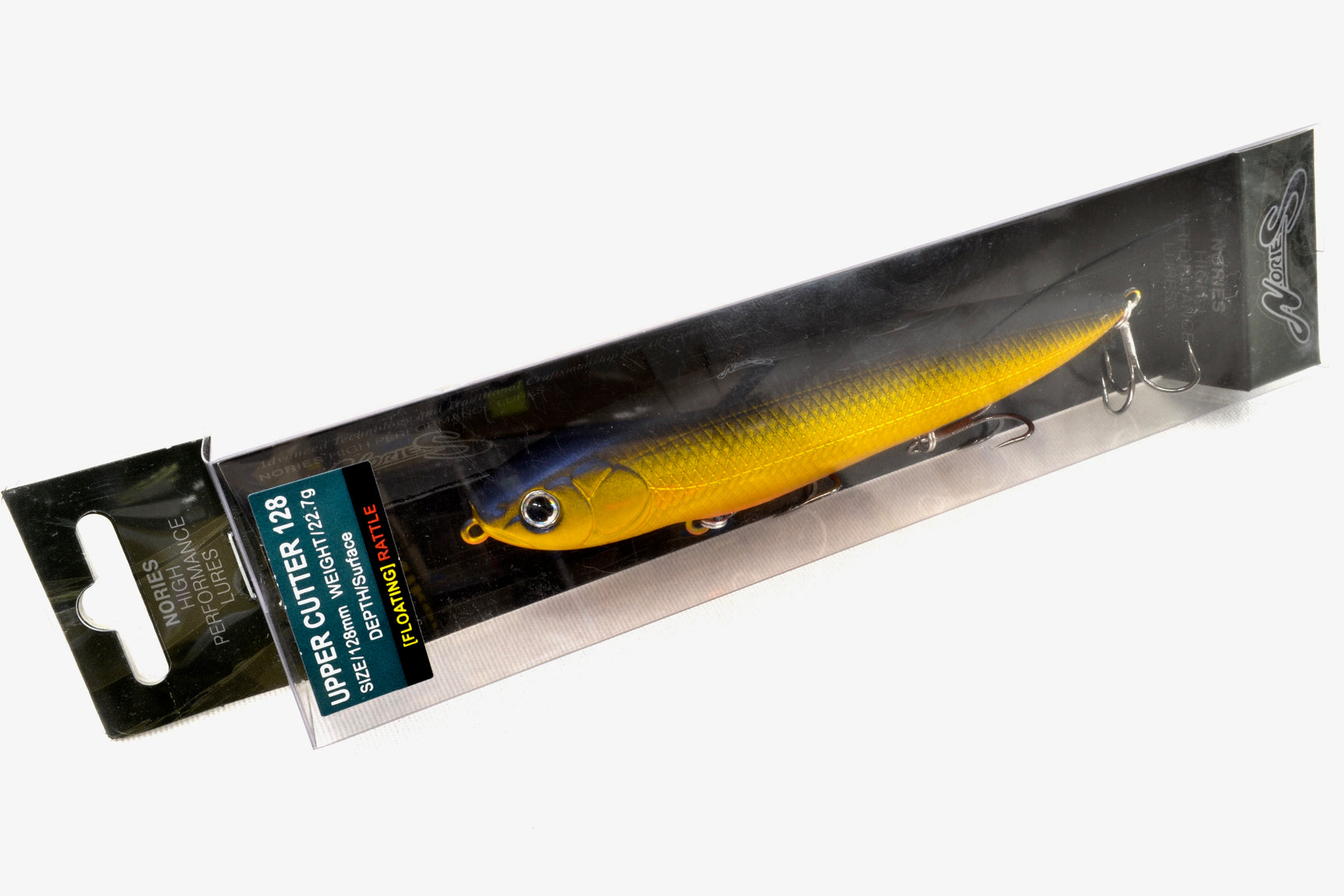 Nories Upper Cutter #Mat Trad Black Gold 128 128mm 22.7g