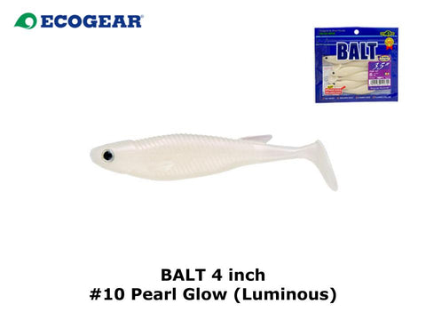 Ecogear Balt 4 inch #10 Pearl Glow (Luminous)