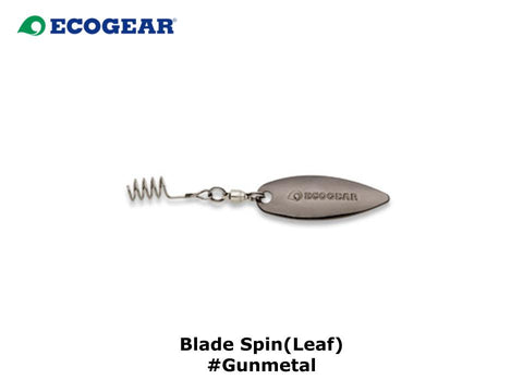 Ecogear Blade Spin Leaf #Gunmetal