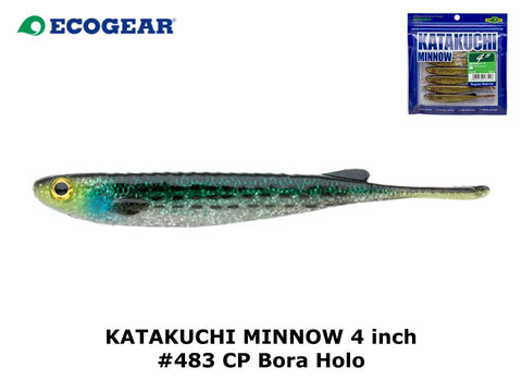 Ecogear Katakuchi Minnow 4inch #483 CP Bora Holo