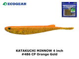 Ecogear Katakuchi Minnow 4inch #486 CP Orange Gold