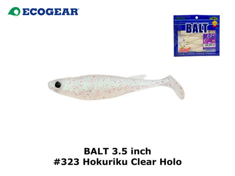 Ecogear Balt 3.5 inch #323 Hokuriku Clear Holo