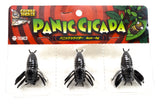 Tiemco Panic Cicada #01 Black Red Flakes 4cm 4g